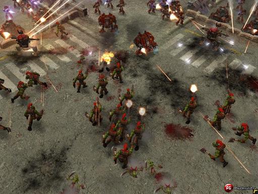 Warhammer 40,000: Dawn of War - Ренессанс вселенной WarHammer. Обзор Dawn of War от playground.ру (9,6 и 10)