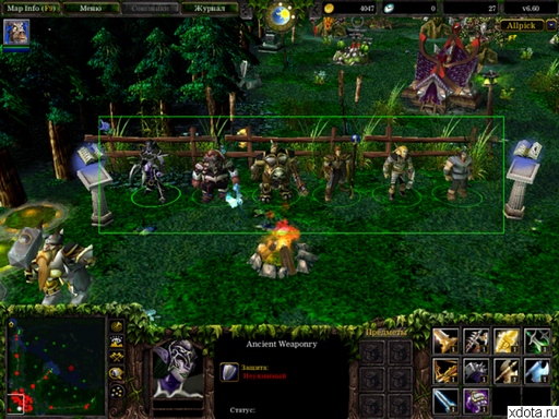 Warcraft III: The Frozen Throne - DotA. о 6.60