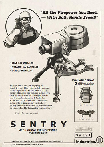 Team Fortress 2 - Sentry Operating Manual