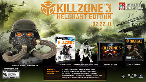 Killzone 3 - Killzone 3 Helghast Edition - Распаковка