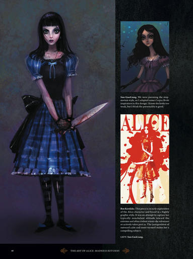 Alice: Madness Returns - Новые страницы Артбука